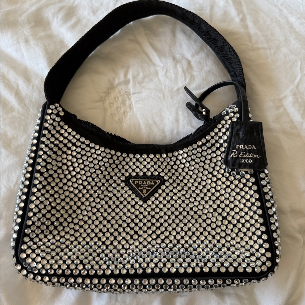 Inspired Dupe Black and Silver Women's Bag